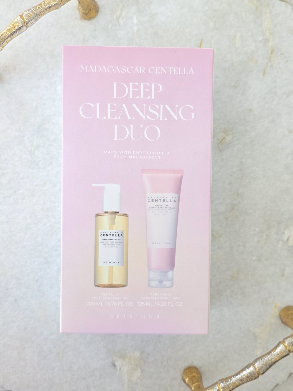 Madagascar Centella Deep Cleansing Duo Korian Skincare.